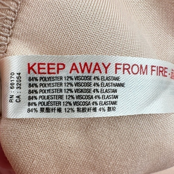 Saturday Sunday by Anthropologie Quarter Zip Light Peach Drawstring Top Size S - Picture 8 of 12